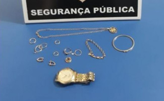 Polícia Civil recupera joias furtadas e indicia supostos autores do crime em Miracema