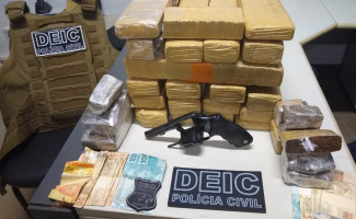Polícia Civil prende dois traficantes e apreende mais de 20 kg de drogas em Araguaína 
