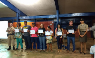 Forças de Segurança realizam curso de agentes comunitários de segurança em Taquaruçu