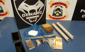 Polícia Civil prende dois suspeitos por tráfico de drogas em Palmas