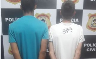 Polícia Civil prende dois homens suspeitos de praticar roubos em Paraíso do Tocantins 