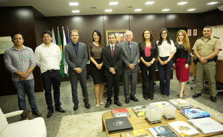 Em encontro, intermediado pela Delegacia Geral da Polícia Civil, representante da Senasp apresenta inovações tecnológicas ao Tribunal de Justiça do Tocantins