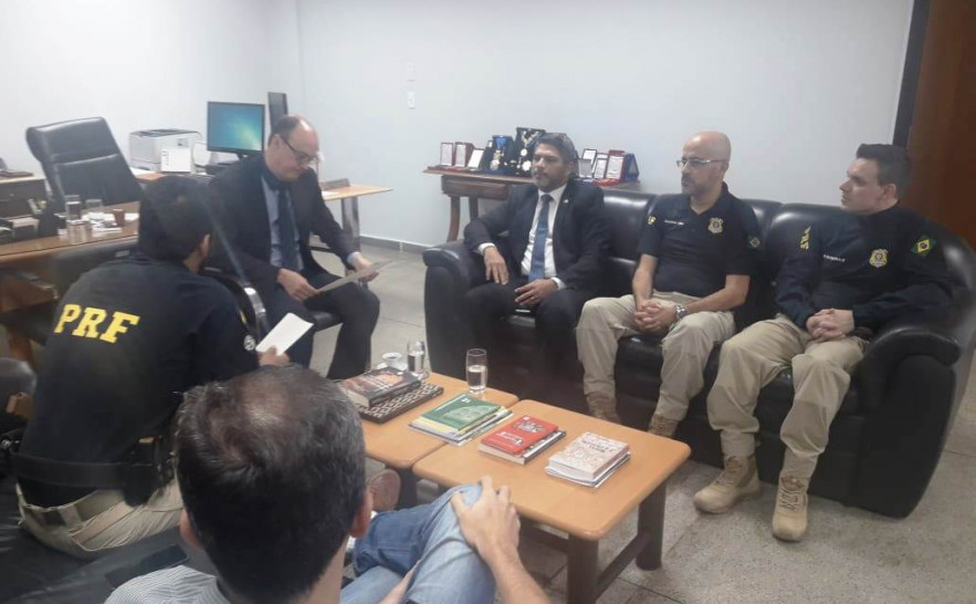 Segurança Pública do Tocantins e Polícia Rodoviária estreitam relações institucionais - Shirley Cruz.jpeg