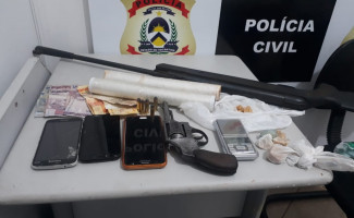 Polícia Civil deflagra Operação Doce Mel e prende um casal em Colmeia por tráfico de drogas