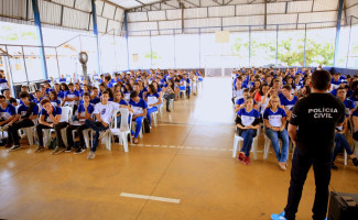 Segurança Pública participa de Justiça Cidadã do TJ-TO com palestra sobre crimes cibernéticos
