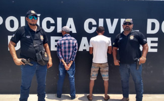 Homens suspeitos de praticar crime bárbaro são presos pela Polícia Civil em Paranã