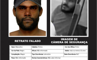 Polícia Civil divulga retrato falado de suspeito de homicídio