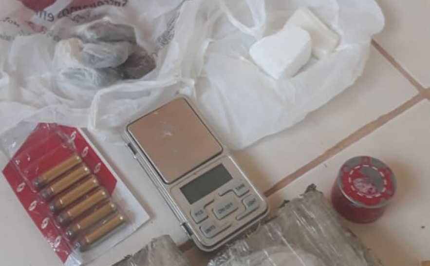 Drogas e munições apreendidas pela Polícia Civil em Gurupi 