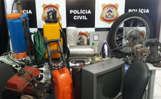 Polícia Civil prende homem por receptação de objetos furtados em Arapoema