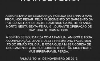 NOTA DE PESAR