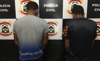  Polícia Civil prende dois homens suspeitos pela prática de diversos crimes contra o patrimônio no sudeste do Estado