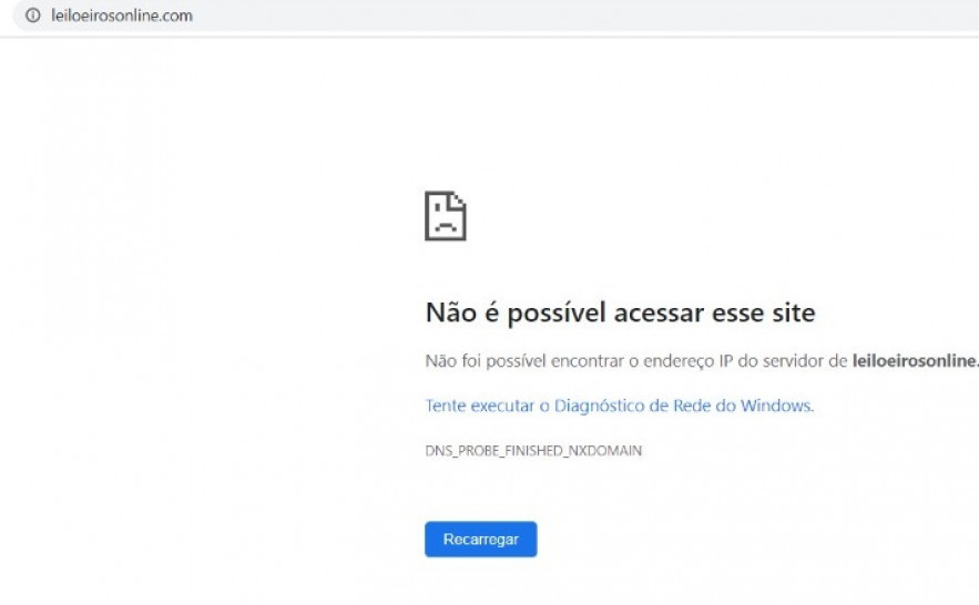 Polícia Civil retirou site do ar mas investigações continuam.jpeg