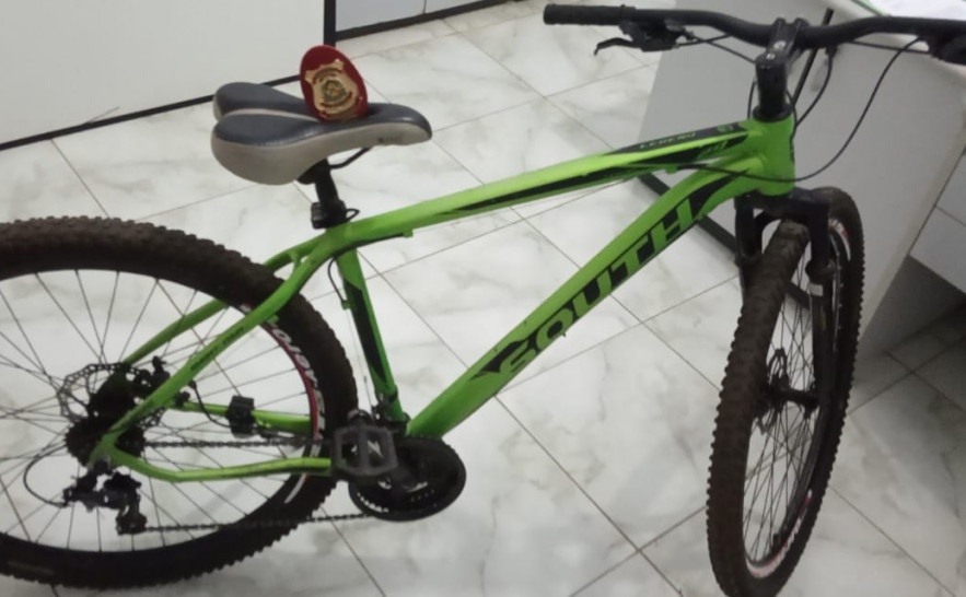 Polícia Civil recupera bicicleta furtada e avaliada em R$ 1500 reais no interior do Estado   