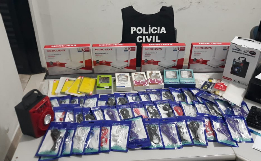 Parte de equipamentos furtados já foram devolvidos aos donos.jpeg