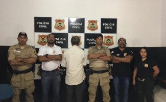 Foragido da Justiça por crime cometido há 28 anos é preso pela Polícia Civil no interior do Estado 