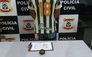 Polícia Civil prende no Sul do Estado homem por tráfico de drogas