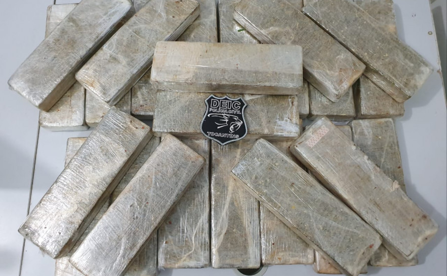 Foram apreendidos 25 quilos de maconha - Divulgação Polícia Civil.jpeg