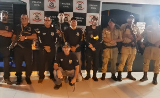 Polícias Civil e Militar realizam operação conjunta de combate ao tráfico