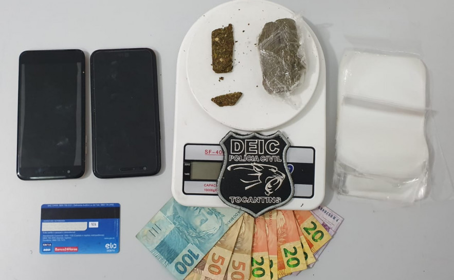 Suspeito por tráfico de drogas é preso pela Polícia Civil em Gurupi 