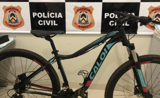 Polícia Civil desvenda furto e recupera TV e bicicleta esportiva no interior do Estado 