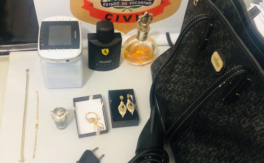 Polícia Civil prende suspeito de receptação e recupera produtos furtados em Lagoa da Confusão