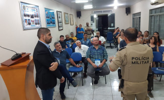 Conselho Comunitário de Segurança Pública realiza audiência pública em Cristalândia e divulga telefone da rádio-patrulha do município