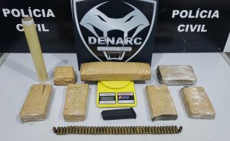 Polícia Civil apreende 5 quilos de maconha e prende dois traficantes em Palmas 