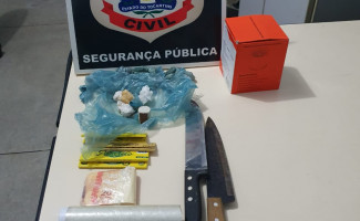 Polícia Civil prende suspeito por tráfico de drogas e posse de moeda falsa em Dois Irmãos 