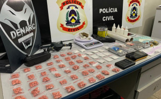 Ação da Polícia Civil em casas de prostituição da Capital apreende 500 comprimidos de ectasy