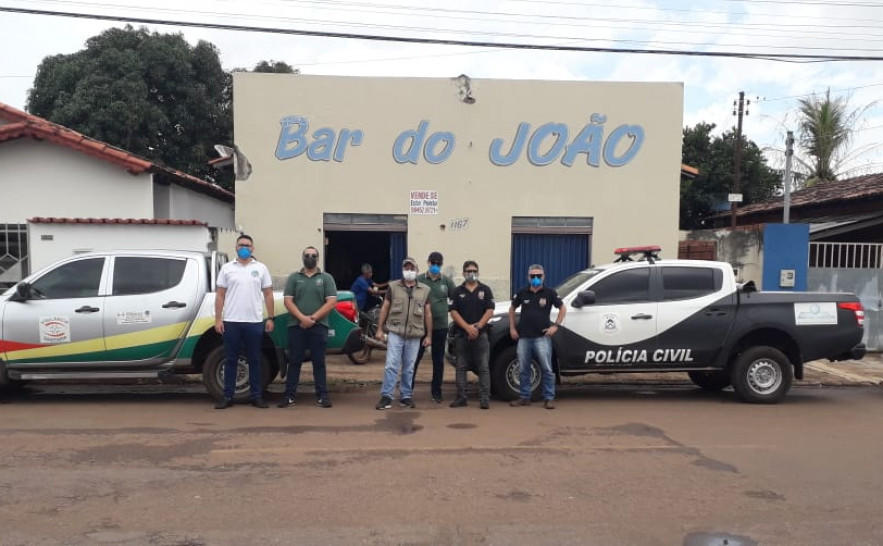 Polícia Civil reforça ações de fiscalização contra o coronavírus em Paraíso 