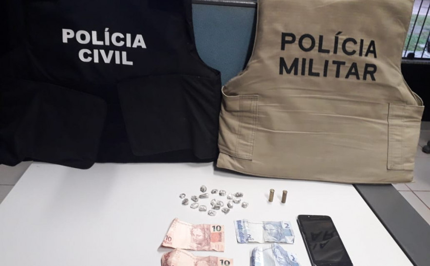 Polícia Civil prende suspeito por tráfico de drogas em Divinópolis 