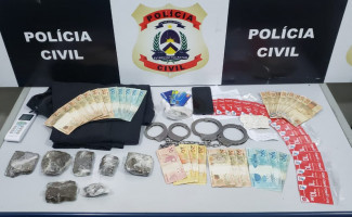 Polícia Civil prende três suspeitos por tráfico e associação para o tráfico de drogas em Palmas