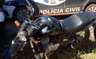 Polícia Civil do Tocantins prende suspeito por receptação e recupera motocicleta furtada no Distrito de Luzimangues 
