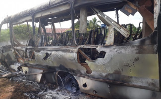 Polícia Civil prende suspeito de atear fogo em ônibus escolar da prefeitura de Arapoema
