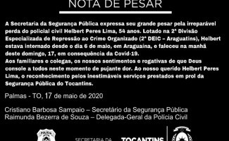 Nota de Pesar 