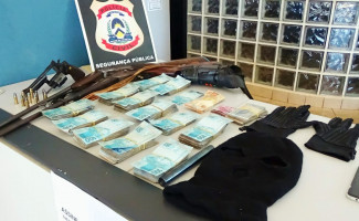 Operação Américo Gama da Polícia Civil do Tocantins prende último assaltante da tentativa de roubo a um carro-forte em Pequizeiro