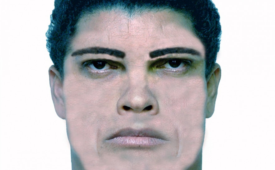 Retrato falado de suspeito de tentativa de estupro em Monte do Carmo 