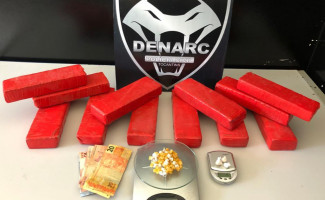 Denarc apreende grande quantidade de droga e prende traficantes no sul da capital