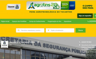 Segurança Pública participa da Agrotins 2020 100% Digital com informações sobre segurança na internet e passo a passo para usar a Delegacia Virtual