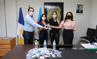 Polícia Civil do Tocantins realiza análise de álcool em gel produzido pelo Senai Palmas