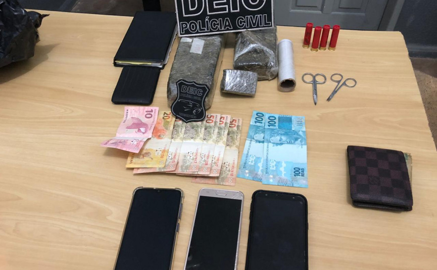 DEIC de Araguatins realizou prisão de suspeitos de tráfico em Imperatriz, no Maranhão