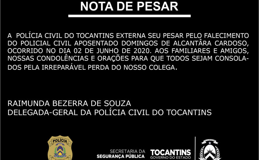 Nota de Falecimento 