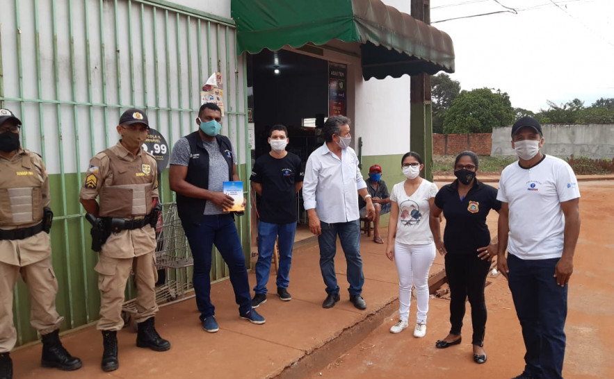 Polícia Civil do Tocantins participa de operação com demais órgãos visando o combate ao novo Coronavírus em Araguaína