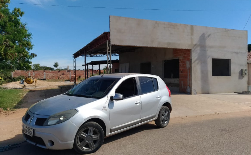 Veículo usado por traficantes e apreendido pela Policia Civil em Paranã 