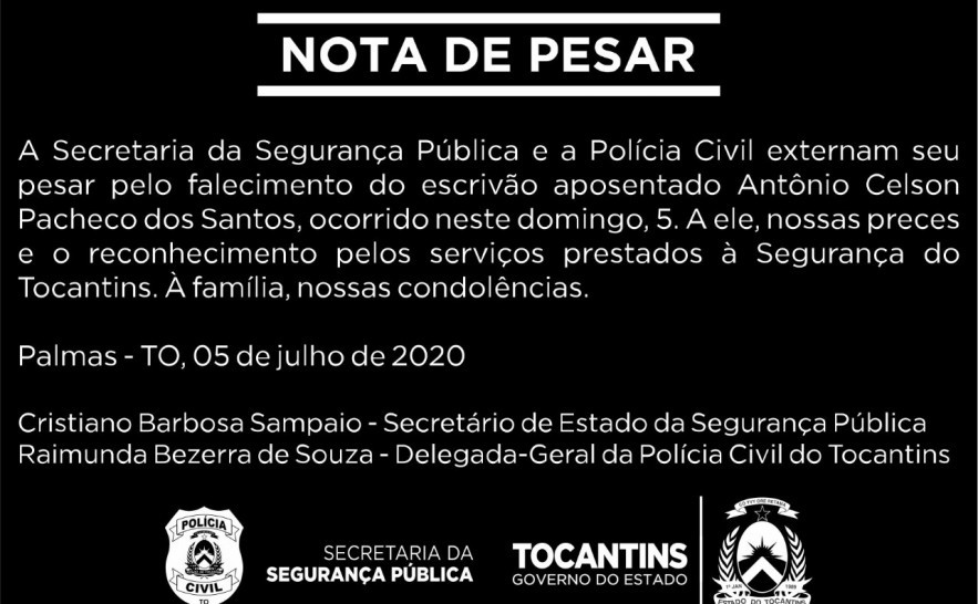 Nota de Pesar 
