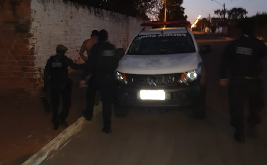 DEIC cumpre cinco mandados de prisão em Gurupi por tráfico de drogas - Divulgação Polícia Civil