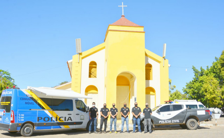 Polícia Civil monta Delegacia Móvel para atuar no Povoado do Senhor do Bonfim