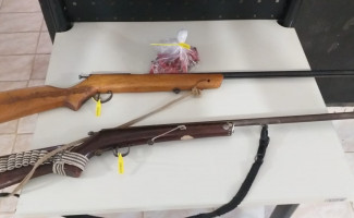 Em cumprimento a mandados de busca e apreensão, Polícia Civil apreende armas de fogo em Taguatinga 