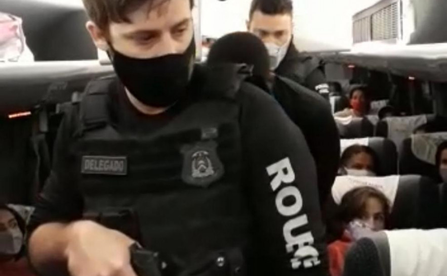 Homem preso pela equipe da DRR  estava em ônibus que vinha do Maranhão