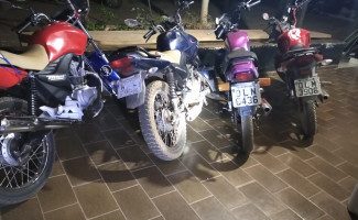 Operação Abafador apreende 4 motocicletas e autua 4 proprietários em Colinas 